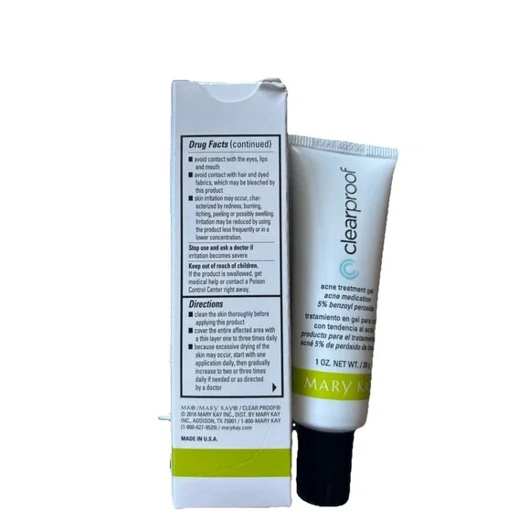 Mary Kay Clearproof Acne Treatment Gel 1oz Expired: 02/24 - Picture 3 of 6